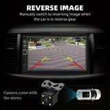 7-Inch Double DIN Car Stereo with Touchscreen, MP5 Player & AUX/TF