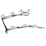 72LED 8X/10X USB Magnifying Glass with 3 Colours Light (10 different variants available)