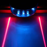 High-Visibility Bicycle LED Tail Light with Dual Laser and Waterproof Design for Enhanced Safety