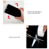 Transparent Double-Sided Nano Tape - Waterproof, Removable Wall Stickers for Kitchen and Bathroom Decor