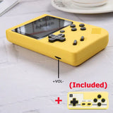 8-Bit Mini Handheld Game Console – 500 Games (5 colours available)