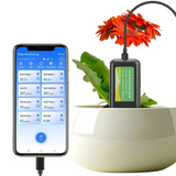 8-in-1 Soil Sensor for pH, EC, Moisture, Temp & NPK Testing