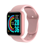 Waterproof Smart Watch for Women and Men - Electronic Fitness Tracker for Kids, Compatible with Xiaomi and Huawei Bracelets