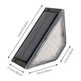 LED Solar Step Lights, Waterproof Outdoor Deck & Stair Lights (8pcs)