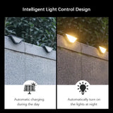 LED Solar Step Lights, Waterproof Outdoor Deck & Stair Lights (8pcs)