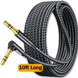 90° Jack Audio Cord for Samsung/Xiaomi/MP3