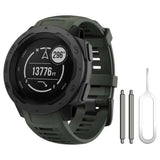 Soft Silicone Strap for the Garmin Instinct 1/2/Solar/Tactical Series (available in 5 colours)