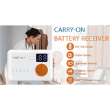 Wireless Caregiver Pager with 2 SOS Buttons (Up to 300mtrs range)