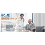 Wireless Caregiver Pager with 2 SOS Buttons (Up to 300mtrs range)