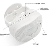 Portable Vibrating/Flashing/Sound Pager with Wireless Motion Sensor