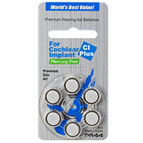 Hearing Aid Batteries (Box of 60 Batteries)