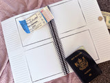 Travel Adventures - A keepsake book for journeys big and small