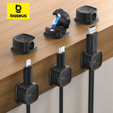 Magnetic Cable Organizer with Adjustable Cord Management