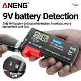 ANENG BT-168 PRO Digital Battery Tester: Accurate Capacity Assessment for AAA, AA, C, D, 9V, and Button Cells