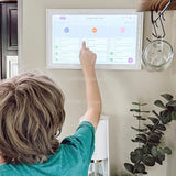 Customizable White Android Digital Calendar and Chore Chart