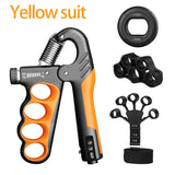 Premium Adjustable Grip Strengthener for Hand and Wrist - Enhance Muscle Recovery with 5-150Kg Resistance Levels