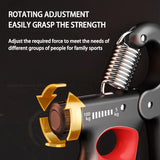 Premium Adjustable Grip Strengthener for Hand and Wrist - Enhance Muscle Recovery with 5-150Kg Resistance Levels