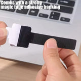 Self-Adhesive Cable Organizer and Cord Management Straps