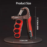 Premium Adjustable Grip Strengthener for Hand and Wrist - Enhance Muscle Recovery with 5-150Kg Resistance Levels
