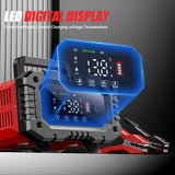 FOXSUR 20A/10A Smart Battery Charger for Car / Motorcycle