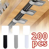 Self-Adhesive Cable Organizer and Cord Management Straps