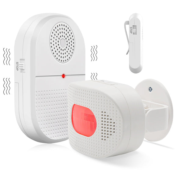 Wireless Caregiver Pager with Motion Sensor Alert