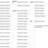 Active Shutter 3D Glasses (96–144Hz) for Projectors