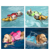 Adjustable Dog Life Jacket with Chin Float & Rescue Handle