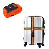 Adjustable Locking Luggage Strap with Buckle (different colours available)