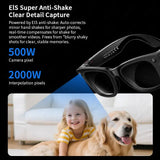 AI Smart Glasses with 5MP Camera & Bluetooth