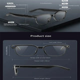 AI Smart Glasses with 8MP Camera & Bluetooth Audio