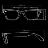 AI Smart Glasses with Camera & Bluetooth Call (different models available)