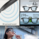 AI Smart Glasses with Camera & Bluetooth Call (different models available)