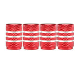 Aluminium Tire Valve Stem Caps (4Pcs) (different colours available)