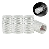 Aluminium Tire Valve Stem Caps (4Pcs) (different colours available)