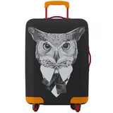 Animal Print Elastic Luggage Cover (18–32″)