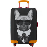 Animal Print Elastic Luggage Cover (18–32″)