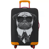 Animal Print Elastic Luggage Cover (18–32″)