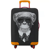 Animal Print Elastic Luggage Cover (18–32″)