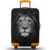 Animal Print Elastic Luggage Cover (18–32″)