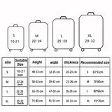 Animal Print Elastic Luggage Cover (18–32″)