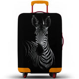Animal Print Elastic Luggage Cover (18–32″)