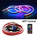 APP-Controlled LED Car Hood Light Strip (12V)