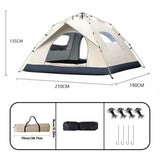 Automatic Quick-Open Camping Tent (2 sizes available)