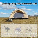 Automatic Quick-Open Camping Tent (2 sizes available)