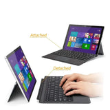 Backlit Bluetooth Keyboard Type Cover for Microsoft Surface Pro 3–7+ (12.3") & Pro 8–11/X (13")