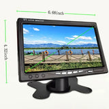 Backup Reverse Camera with 7" LCD Monitor – Easy Install 12V/24V CVBS
