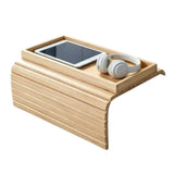 Bamboo Sofa Armrest Storage Rack