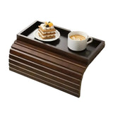 Bamboo Sofa Armrest Storage Rack