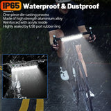 10000-Lumen Bicycle Front Light (Rechargeable)